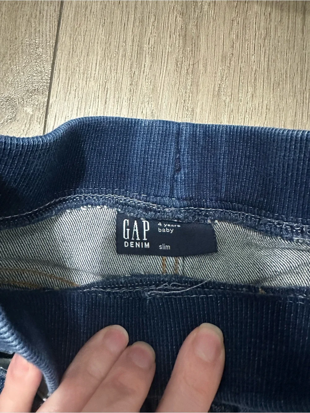 GAP Blue Denim Slim Pants